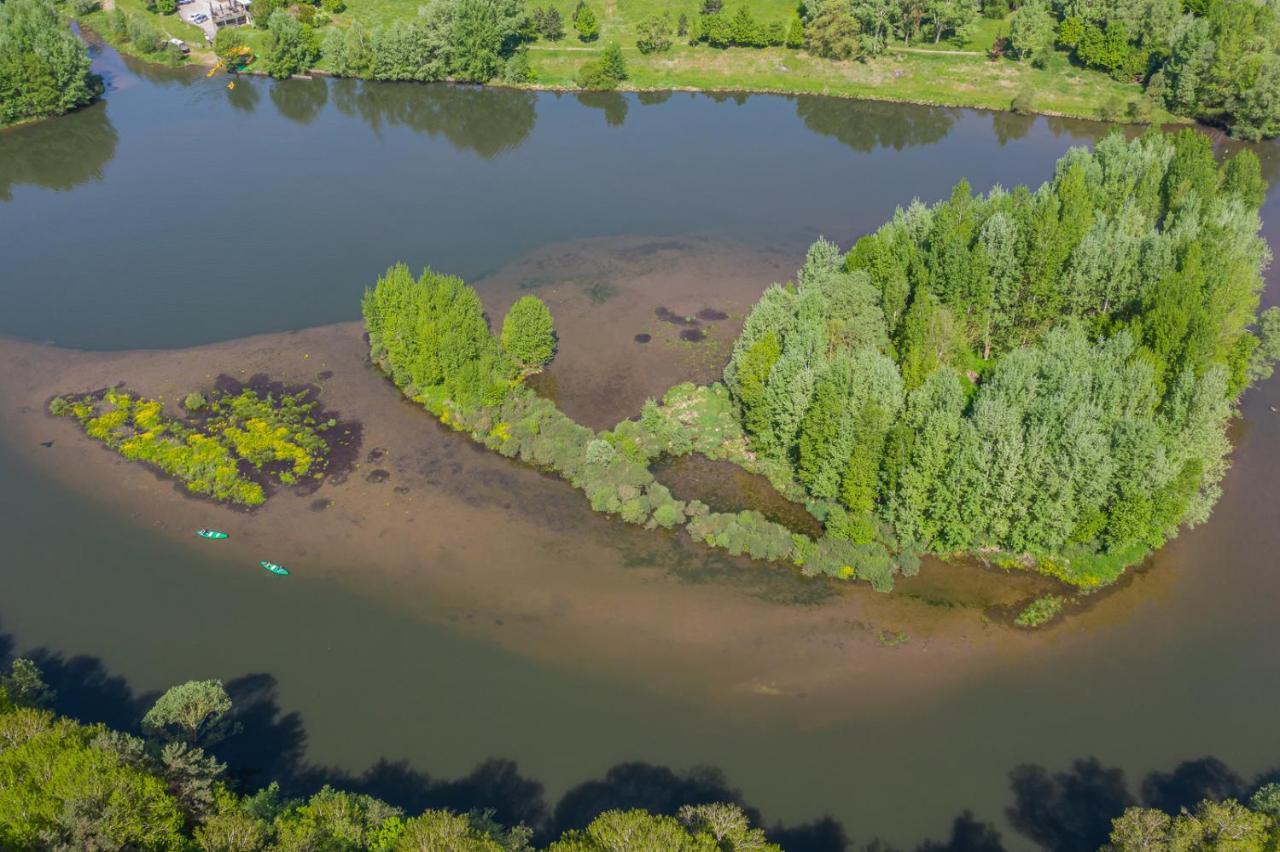 Les Chalets De Booz Saint-Germain-du-Teil ภายนอก รูปภาพ