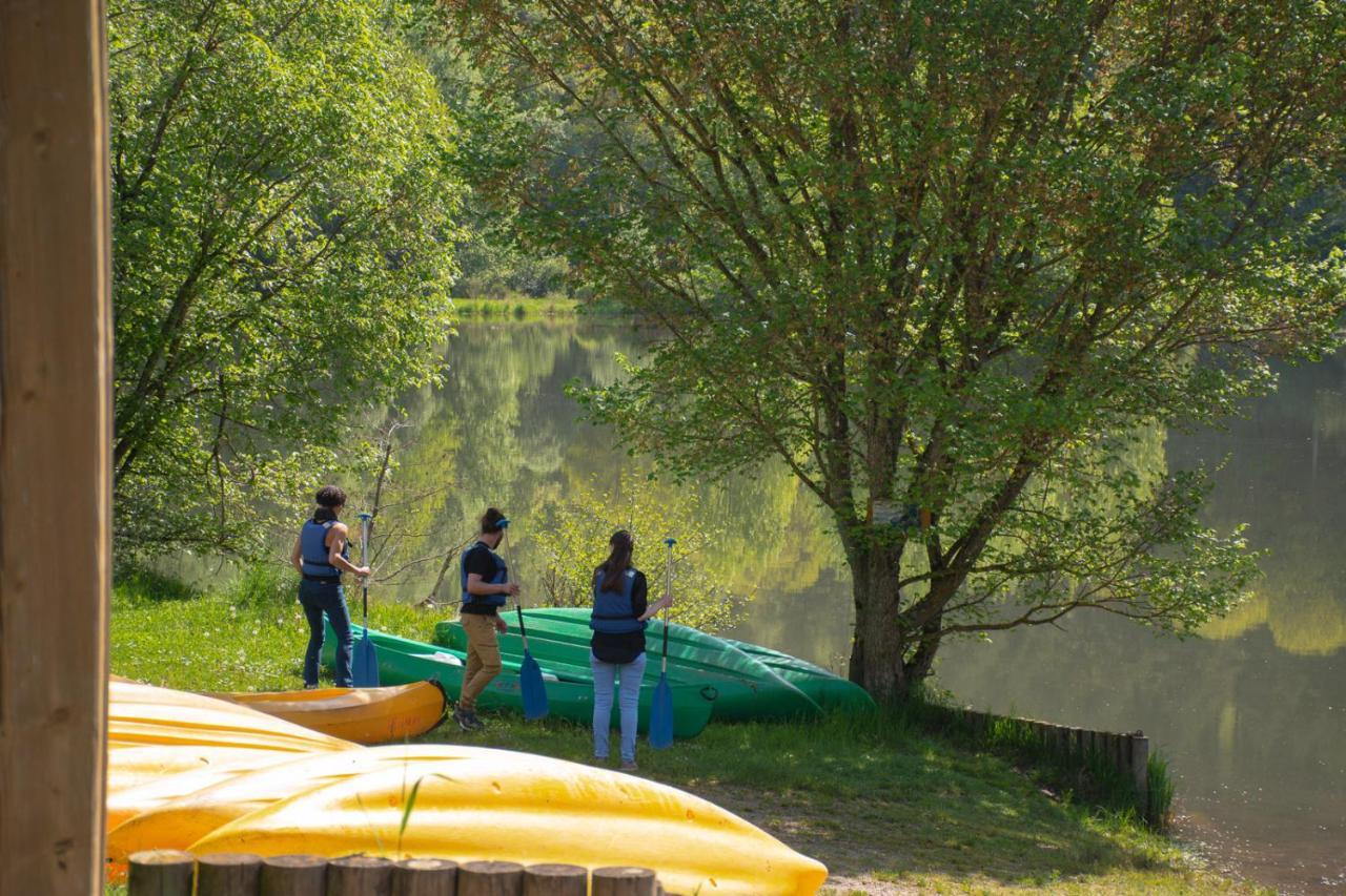 Les Chalets De Booz Saint-Germain-du-Teil ภายนอก รูปภาพ